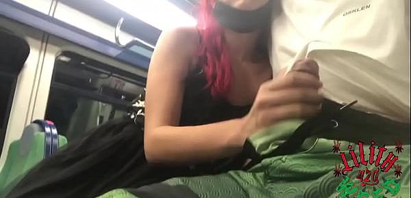 Women Giving Blow Job - Train Porn